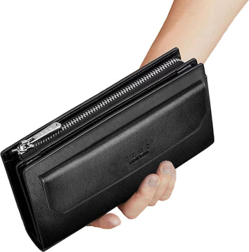 SEOR Luxury Long Leather Wallet