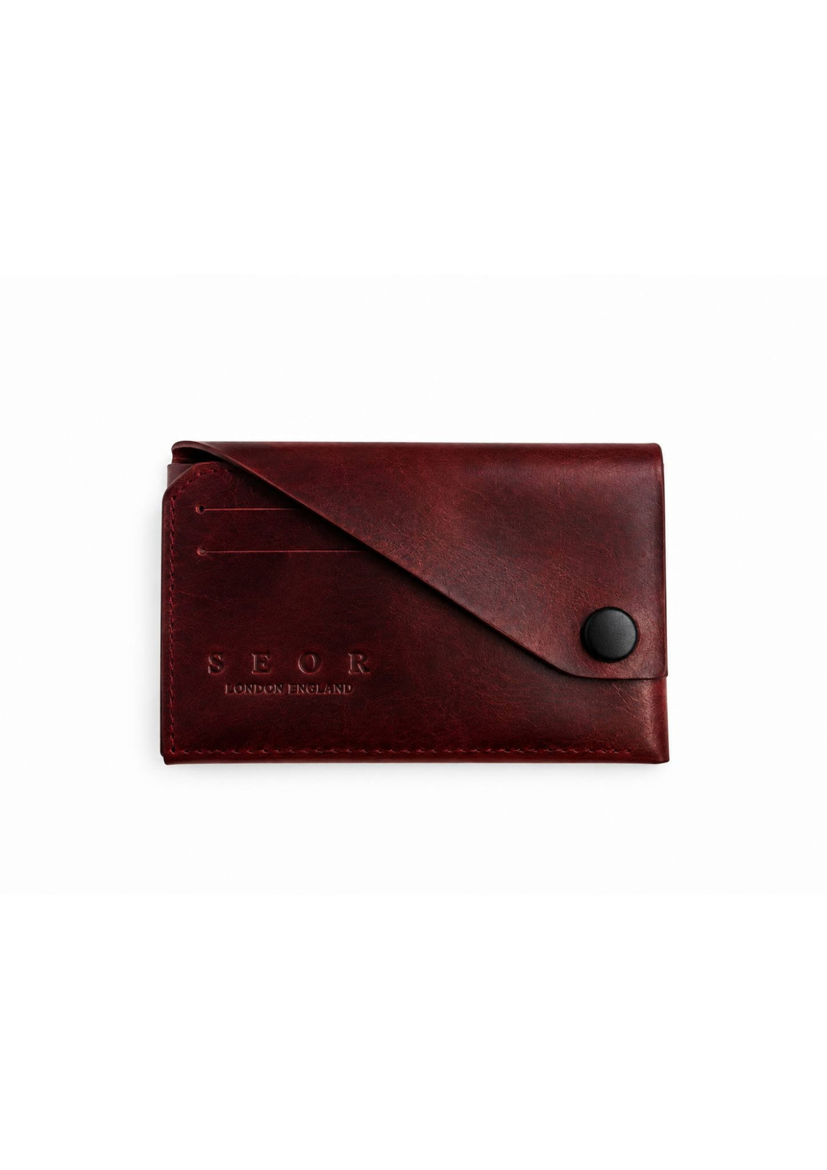 Origata Genuine Leather Front Pocket Wallet | Foldable | Stitchless | DIY | Genuine Leather  Cartier Red