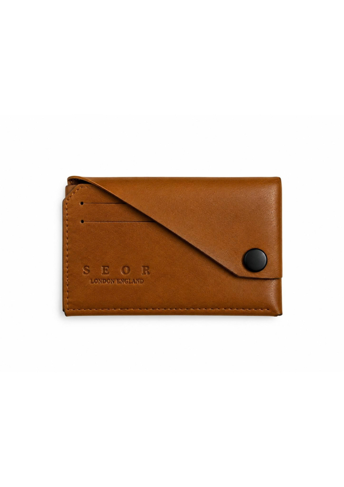 Origata Genuine Leather Front Pocket Wallet | Foldable | Stitchless | DIY | Genuine Leather | Desert Brown