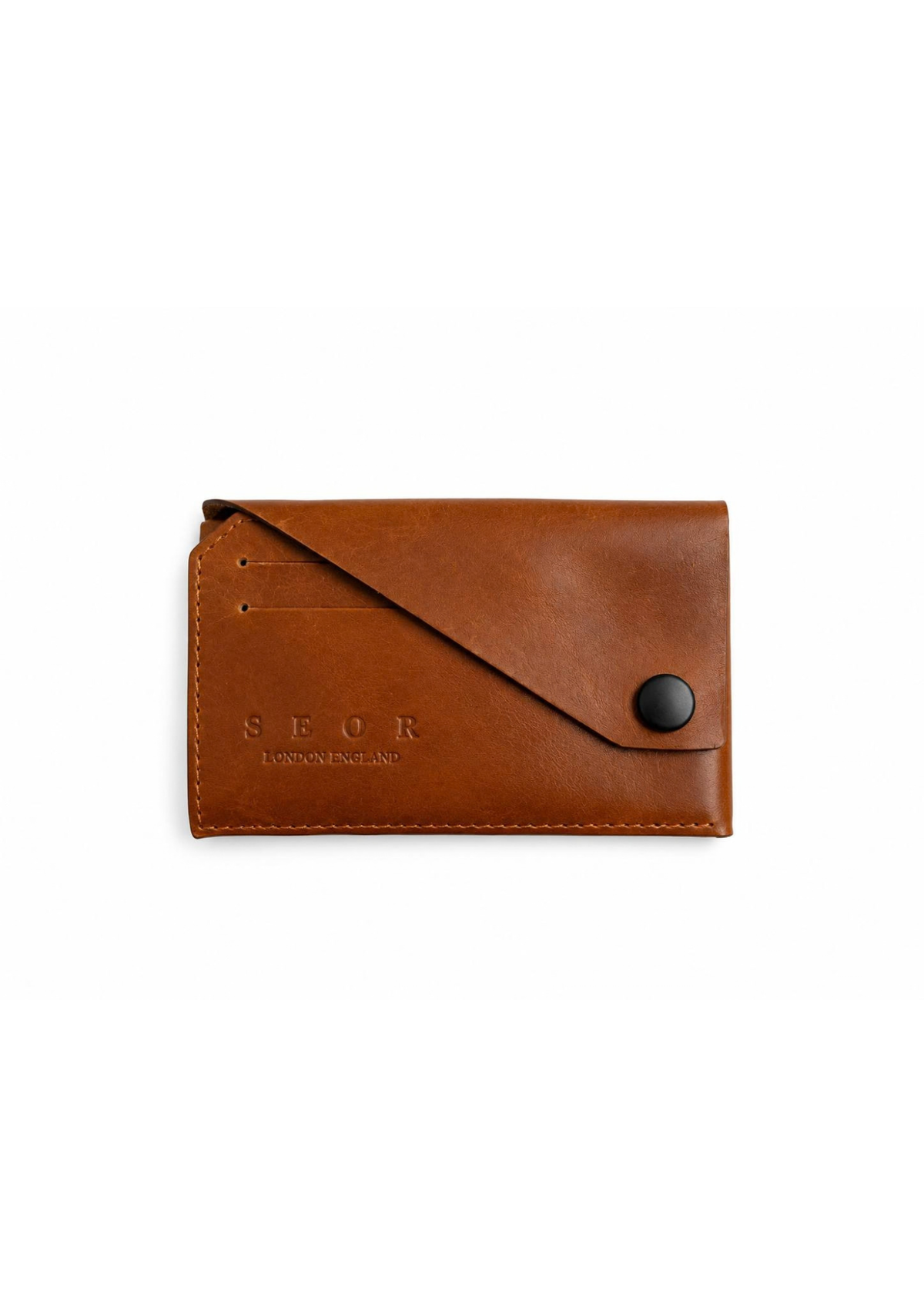 Origata Genuine Leather Front Pocket Wallet | Foldable | Stitchless | DIY | Genuine Leather | Ginger  Brown