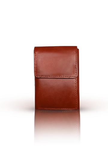 SEOR Mini Leather Trifold Wallet